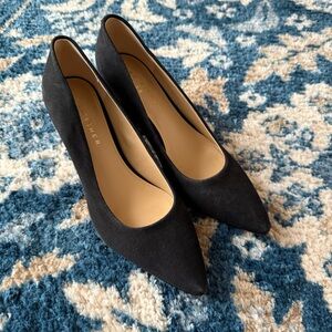 NWOB Marc Fisher Elegant Black Block Pumps Heels Women’s Size 7